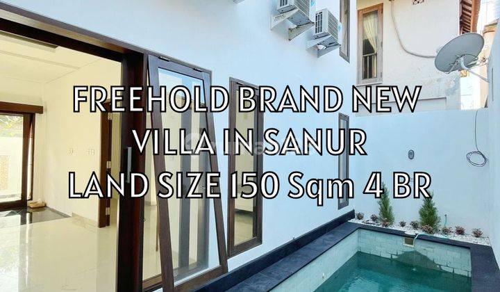 Brand New Rumah Semi Villa 2 Lantai 4BR di Sanur Denpasar Bali 1