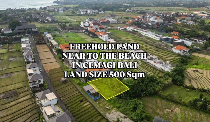 Tanah Jalan Kaki ke Pantai Cemagi Mengwi Badung Bali Tanah Jalan Kaki ke Pantai Cemagi Mengwi Badung Bali