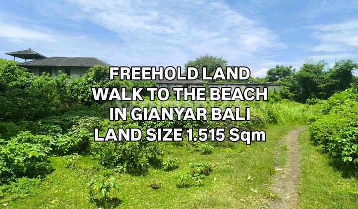 Tanah Lingkungan Vila Jalan Kaki ke Pantai Ketewel Gianyar Bali