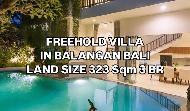 Villa Tropis Modern Dekat Pantai Balangan Jimbaran Badung Bali 1