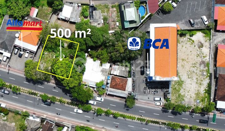 Tanah strategis dekat tol dan dipinggir jalan Bypass Ngurah Rai Bali
