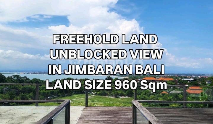 Tanah Cliff dengan View di Jimbaran Kuta Selatan Badung Bali