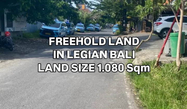 Tanah Cocok buat Investasi di Daerah Legian Kuta Badung Bali