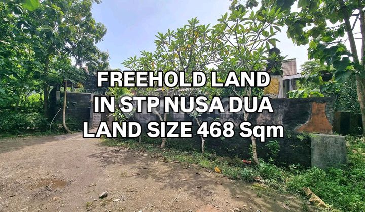Cheap Land in Poltekpar Nusa Dua, South Kuta, Badung, Bali