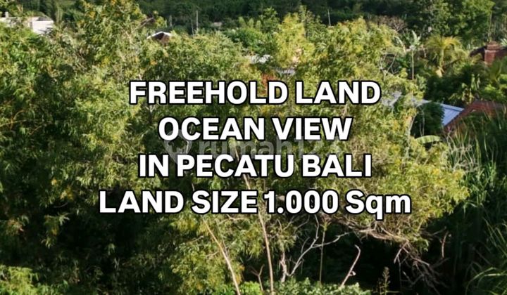 Ocean View Land in Belimbing Sari, Pecatu, South Kuta, Badung, Bali