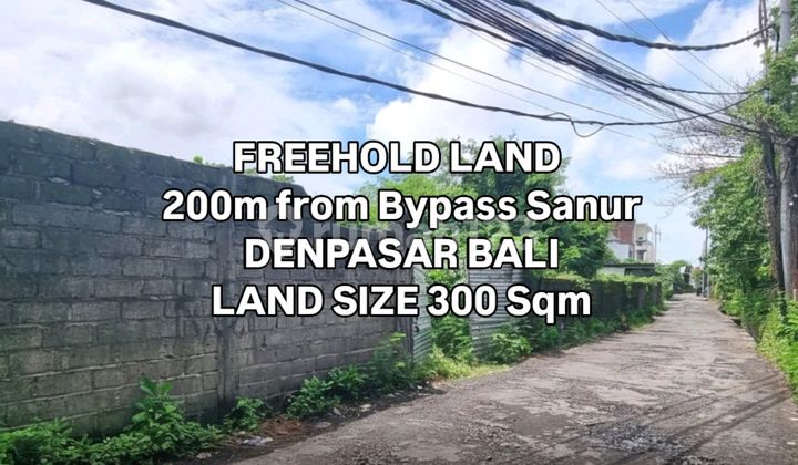 Tanah 200M Dari Jalan Utama Bypass Sanur Denpasar Selatan Bali