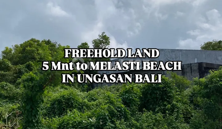Tanah Linkungan Villa dekat Pantai Melasti Ungasan Badung Bali