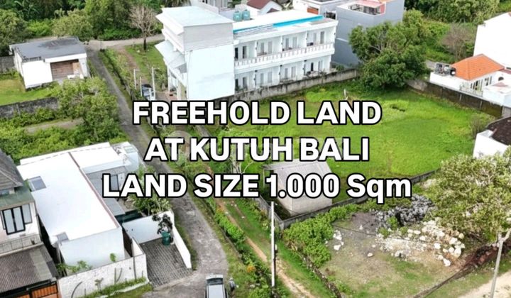 Cheap Land Ready to Build in Kutuh, Nusa Dua, South Kuta, Bali