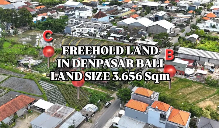 Tanah Murah Investasi di Pura Demak Denpasar Barat Bali