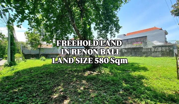 Tanah Strategis di Puputan Pusat Kota Renon Denpasar Bali