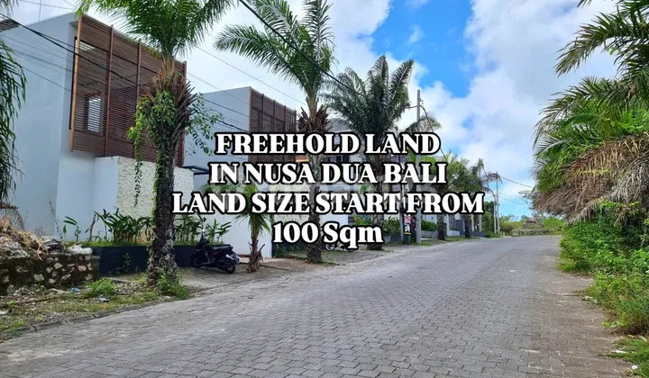 One Gate System Land in Nusa Dua, South Kuta, Badung, Bali