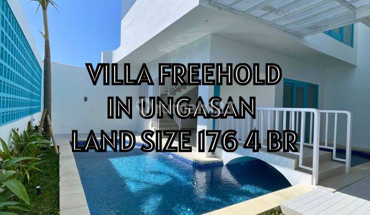 Villa Modern Berkonsep Santorini di Ungasan Badung Bali 1