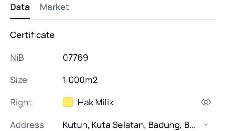 Tanah Komersil Siap Bangun Pemandangan Laut Kuta Selatan 2