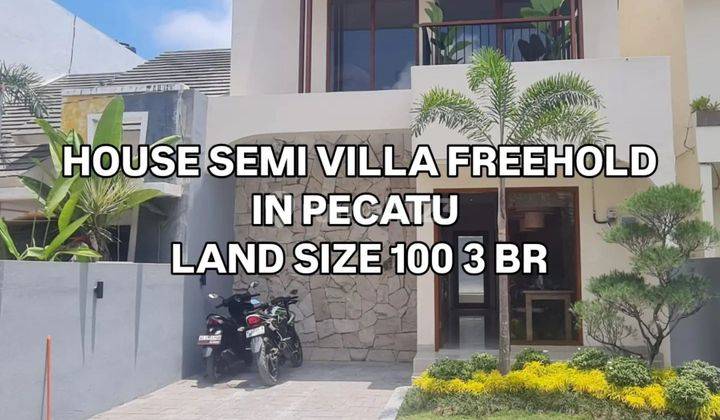 Rumah Semi Villa Dalam Komplek Villa Di Pecatu Badung Bali 1