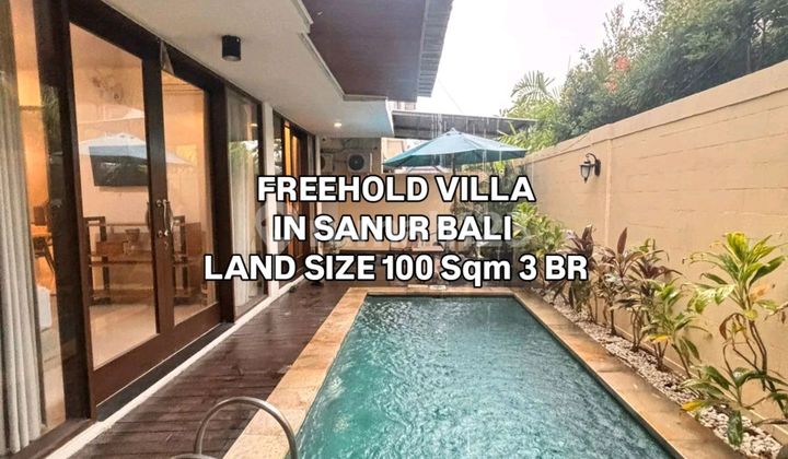 Villa Minimalis di Kutat Lestari Sanur Denpasar Selatan Bali