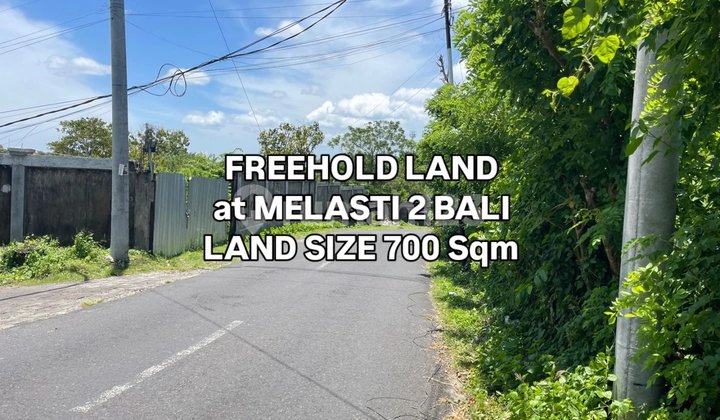 Tanah di Melasti 5 Menit ke Pantai Melasti Ungasan Badung Bali