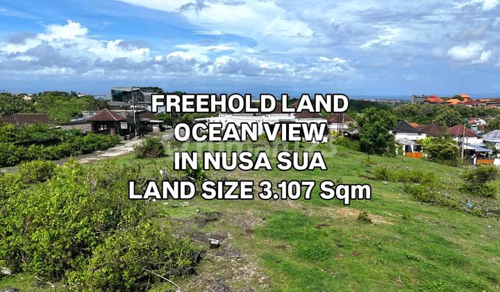 Tanah Sea View Cocok untuk Komplek Vila di Nusa Dua Badung Bali