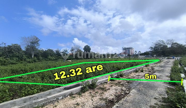 Tanah Luasan 1232m2 Dekat Dengan Resort Mewah Di Nusa Dua Bali