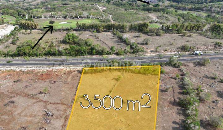 Tanah 3.500m Di Nusa Dua Dekat Bukit Pandawa  1