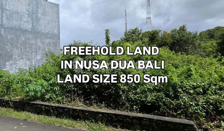 Tanah di Dharmawangsa Nusa Dua Kuta Selatan Badung Bali Tanah di Dharmawangsa Nusa Dua Kuta Selatan Badung Bali