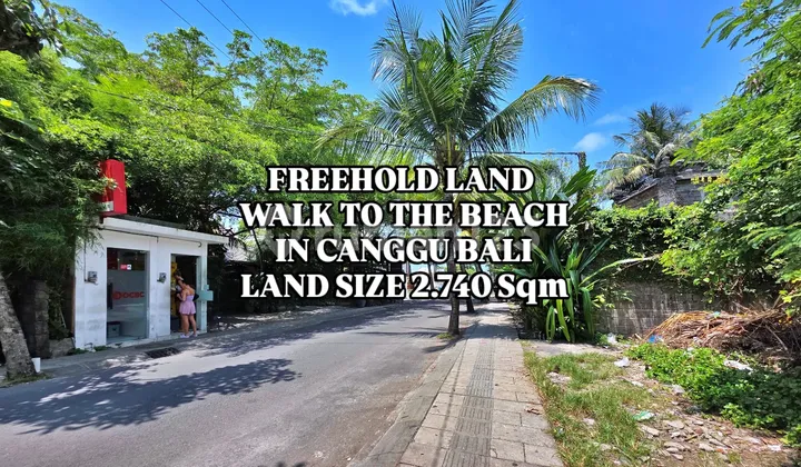 Land 500 meters from Perenenan Beach, Canggu, North Kuta, Bali Land 500 meters from Perenenan Beach, Canggu, North Kuta, Bali