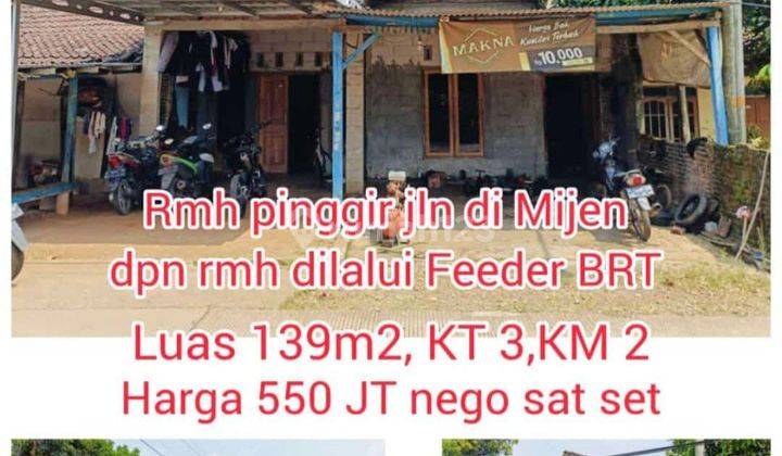 Rumah Murah Pinggir Jalan Raya Mijen Semarang 1