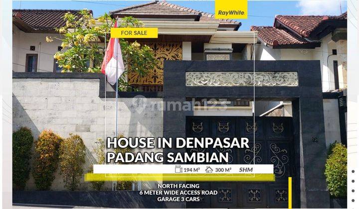 House For Sale In Padang Sambian Denpasar Barat 1