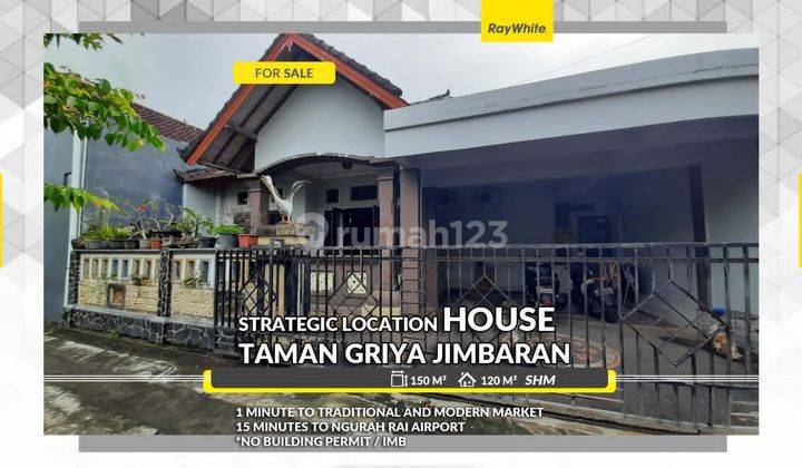 House For Sale In Taman Griya Jimbaran 1