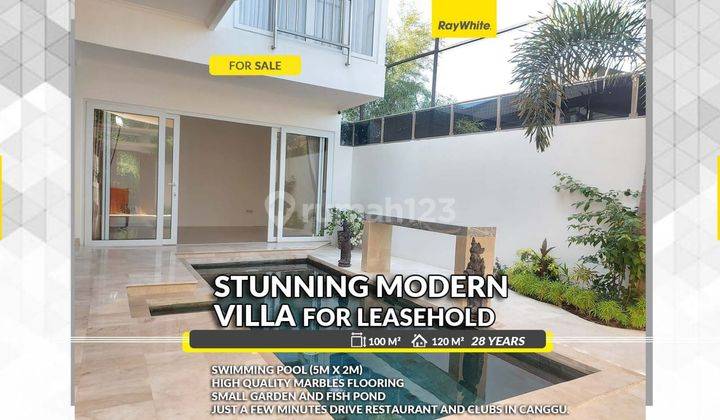 Modern Leasehold Villa in Padonan Canggu 1