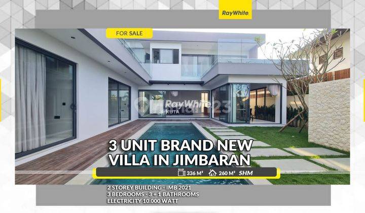 3 unit Brand New Modern Villa View Ocean At Jimbaran 1