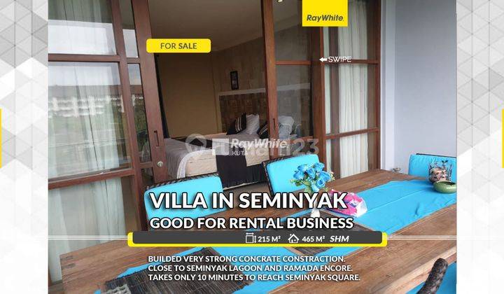 Villa For Sale in Seminyak 1