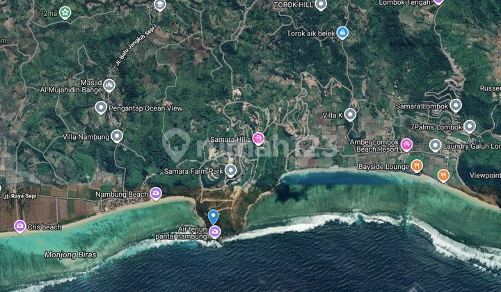 Lombok Sekotong Tengah - Prime Location Cliff Front Land