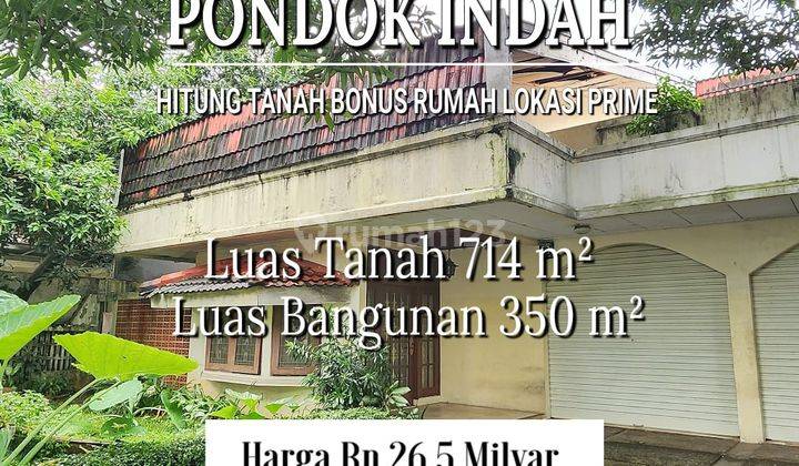 Turun harga rumah pondok indah 1