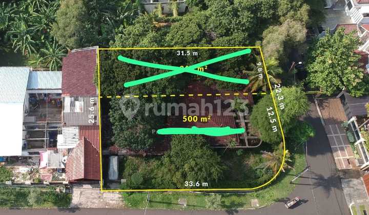 Rumah Lama Dalam Komplek Bagus Duren Tiga Harga Njop 2
