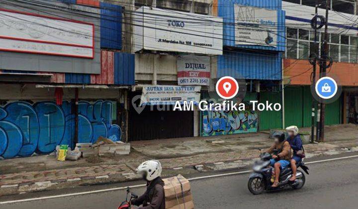 Ruko Murah Siap Huni Lokasi Strategis Di Jalan Raya Merdeka Karawaci 1