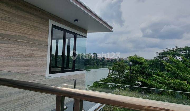 Luxury House Serenade Lake Gading Serpong Lokasi View Danau 1