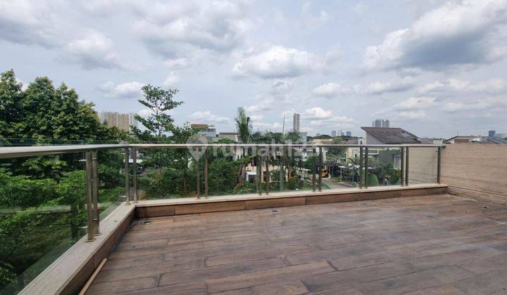 Luxury House Serenade Lake Gading Serpong Lokasi View Danau 2