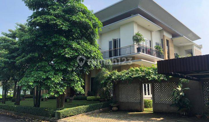 Rumah Hoek Bangunan Mandiri Full Furnish Di Sutera Buana Alsut 2