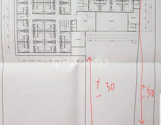 Tanah kosong bagus bonus rumah di jalan raya Kota Tangerang jual murah 4