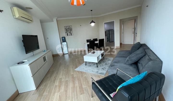 Jual! Apartemen semifurnished 2 BR, lokasi 8 menit ke Plaza Indonesia  3