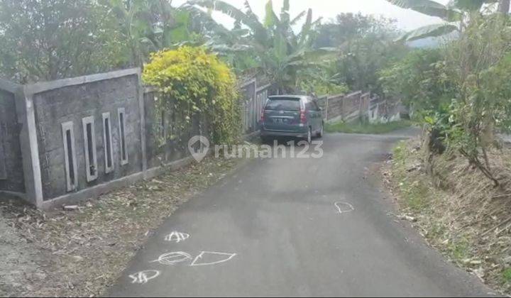 Tanah murah sudah dipagar keliling view lepas ke gunung dicimande