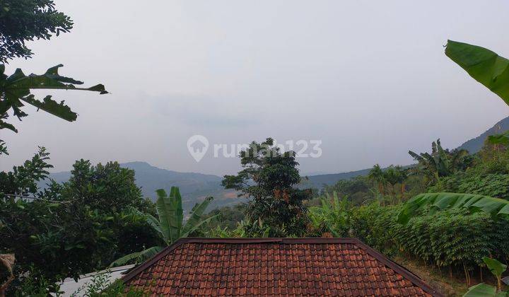 Tanah untuk rumah tinggal+villa view lepas ada mata air  2