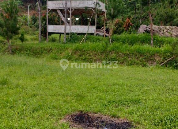 Tanah murah ada+gazebo+rumah sangat strategis full view gunung 2