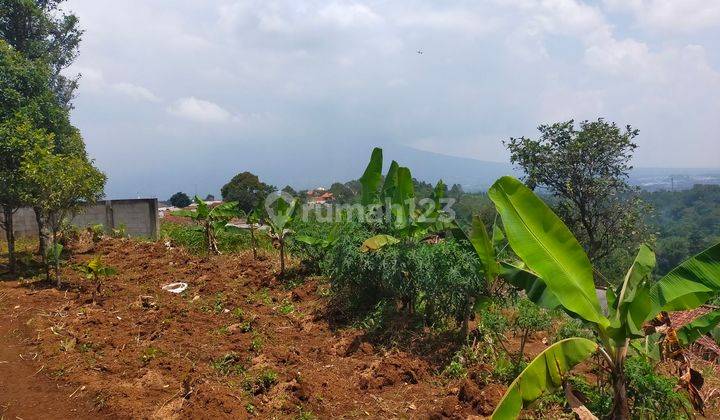 Tanah murah rata untuk villa+rumah full view ke gunung 