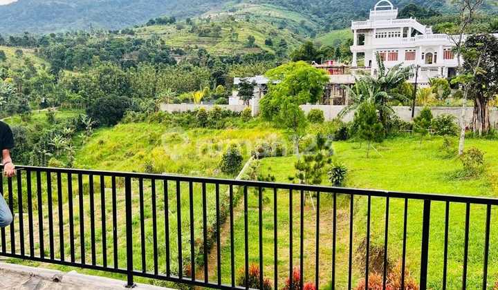 Tanah Sudah Di Pagar Keliling View Lepas Ke Gunung+kota