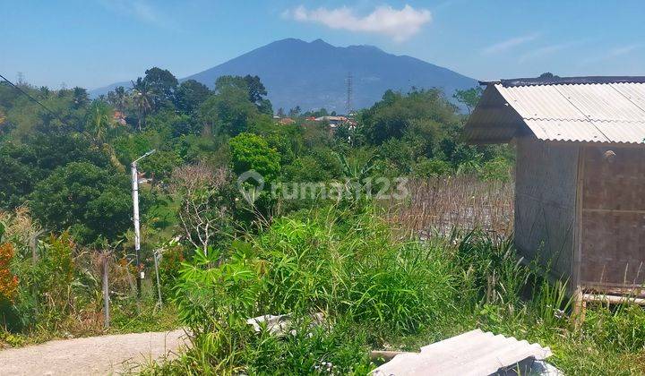 Tanah Full View 2 Gunung Sangat Strategis Untuk Investasi+Villa 1