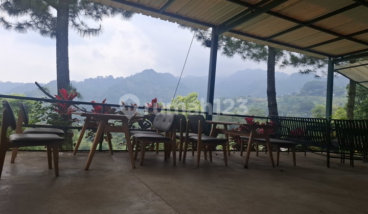 Tanah+Bangunan Sudah Berbentuk Cafe View Lepas Banget Gunung