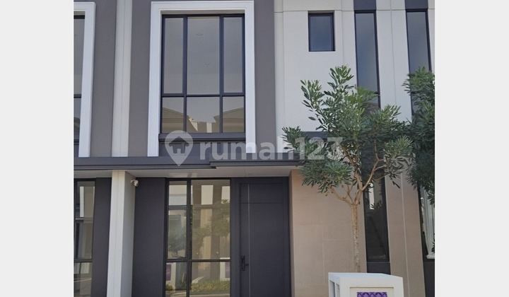 Rumah 2lt luas 6x14 84m 2KT Cluster Sentarum Asya JGC Jakarta Garden City