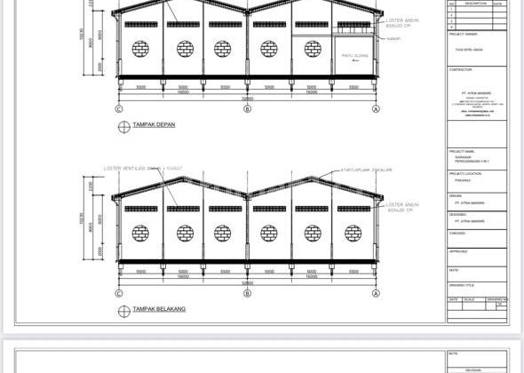 Warehouse Area 2280M2 Building 1428M2 in Pakuhaji Laksana Warehouse Area 2280M2 Building 1428M2 in Pakuhaji Laksana