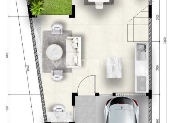 Rumah Baru Taman Aries Tanah Ngantong Luas 74m2 Bangunan 110m2 2